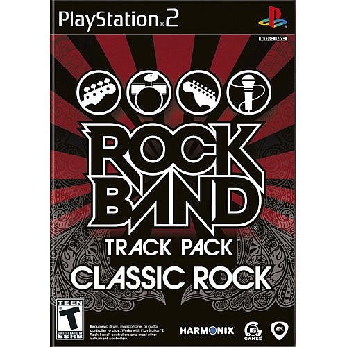 Rock Band Track Pack: Classic Rock For Sony Ps2 Picture