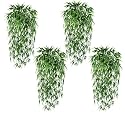 FOUR 29" Artificial Bamboo Grass Hanging Bushes