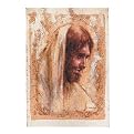 Portrait of Jesus Wall Hanging by Tom Dubois  26x36"