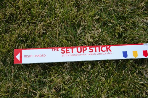 The Set Up Stick | Total Golf Stance Setup Tool, Ball, Feet and Perfect Balance Position Tool (right hand)