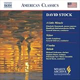 David Stock: A Little Miracle; Yizkor; Y'rusha; Tekiah