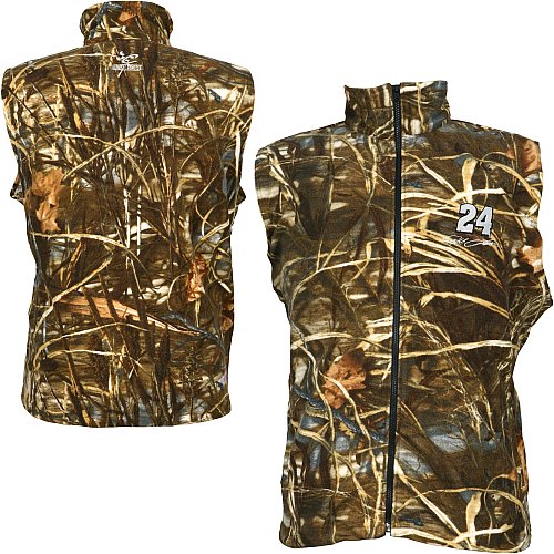 Buy Chase Authentics Jeff Gordon Realtree Camo Polar Fleece Vest by Chase Authentics