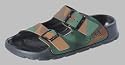 Birkis Sandalen ''Haiti'' aus Birko-Flor in camouflage mit normalem Fussbett