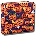 Collected Memories 8-Inch by 8-Inch Premium Post-bound Fabric Covered Scrapbook Album, Halloween