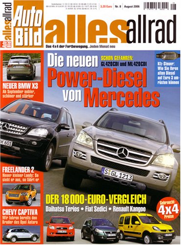 Childrens Toyshop  Magazines : Auto-Bild Alles Allrad