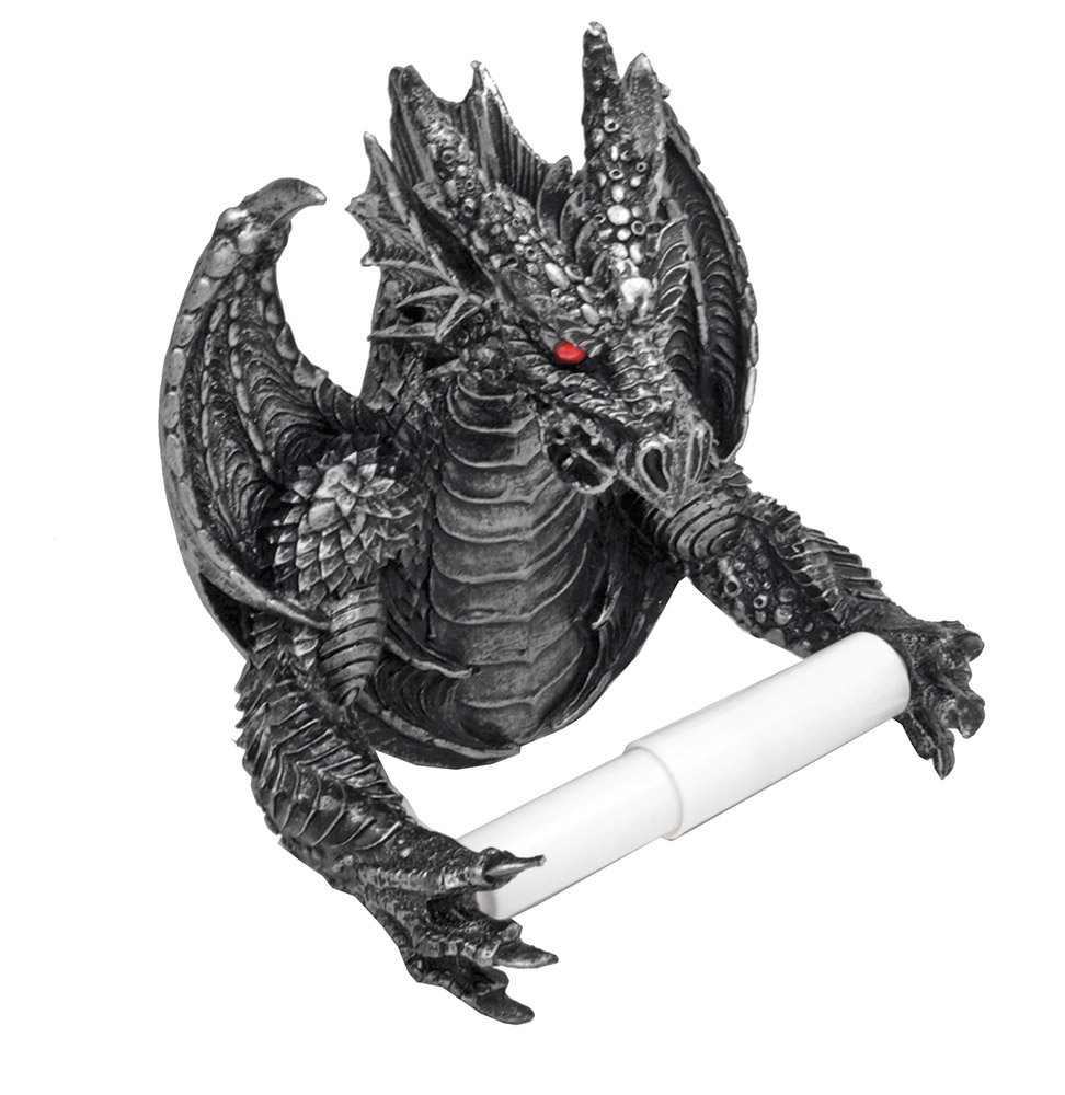 Dragon Bathroom Decor Ideas with Mystic Accessories