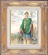 Saint Patrick by Bianchi Framed Art, 13.5" x 15.5" - MADE IN ITALY