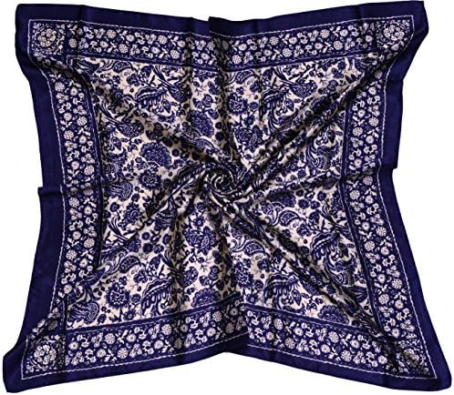 Silky fashionable soft lightweight for anytime women square hair and head scarf