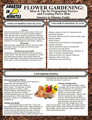 Flower Gardening: Ideas & Tips for Propagating Flowers and Creating Flower Beds