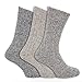 Mens Chunky Boot Socks With Wool (Pack Of 3)