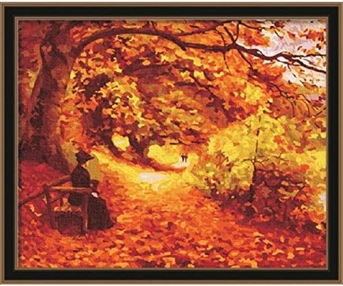 Paint By Number 16" X 20" Kit (Unframed-Unbox) Autumn Park