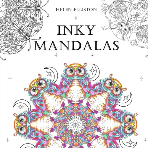 Inky Mandalas: Themed Mandalas for relaxation (Inky Colouring books) (Volume 3)