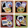 Travel Set (Four Prints) by Stephanie Stouffer 12"x12" Art Print Poster