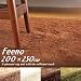 Feeno 200�~250cm�^���O�}�b�g�i���n�j�^�O���[��