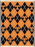 Univ of Tennessee Plaid Throw - 69 x 48 Blanket/Throw - Tennessee Volunteers