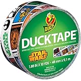 Duck Brand 283908 Licensed Duct Tape, Star Wars, 1.88 Inches x 10 Yards, Single Roll