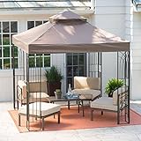 UPC 846822000459 product image for Coral Coast Prairie Grass 8 x 8 ft. Gazebo Canopy | upcitemdb.com