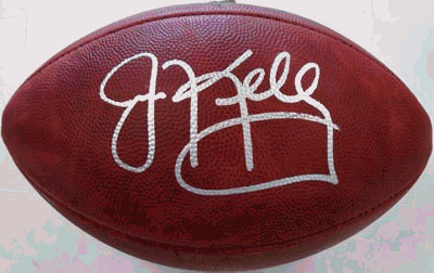 Jim Kelly Buffalo Bills NFL Hand Signed Official Football