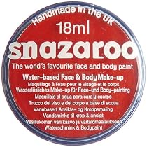 Snazaroo - 18 ml Bright Red Face Paint