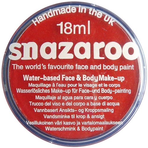 Snazaroo - Face Paints - 18 ml Bright Red Face Paint