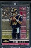 2008 Topps Finest Football Card - Marc Bulger / St. Louis Rams / NFL Trading Card in Protective Display Case!