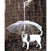 Pet Umbrella (Dog Umbrella) Keeps your Pet Dry and Comfortable in Rain - Novelty Gag Gift
