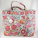 Vera Bradley Super Tote Bag Purse in Hope Garden