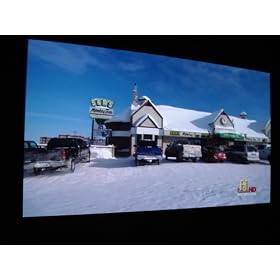 Elite Screens Tripod Portable Projection Screen