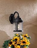 Minka Lavery Outdoor Hancock 9010-66 Cast Aluminum 1-LT 100w (13H x 6W) Wall Lighting in Black