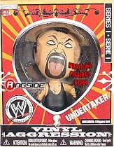 UNDERTAKER - VINYL AGGRESSION 1 WWE WRESTLING ACTION FIGURE (3" TALL)