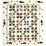 Bear's Paw Duvet Cover Queen 88 X 98 In.