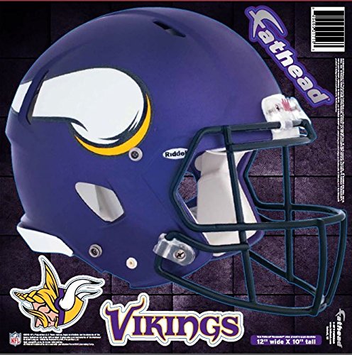 NFL Minnesota Vikings Fathead Helmet Decal
