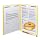 Smead End Tab Fastener Folder, Letter, Straight, Two 2-Inch Prong B Style #1 and #3 Fasteners, Yellow, 50 per Box (25940)
