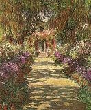 Posters: Claude Monet Poster Art Print - Il Viale Del Giardino (39 x 28 inches)