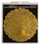 EuroQuest Imports Deco Lace Round Assorted Doilies, Set of 24