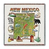 New Mexico State Lap Square - 54 x 54 Blanket/Throw