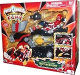 Power Rangers Jungle Fury Vehicle Playset - Jungle Master Battlecruiser with Dual Attack Action (Rhino Slash and Launch Shark Missile) Plus 5 Inch Tall Power Ranger Figure