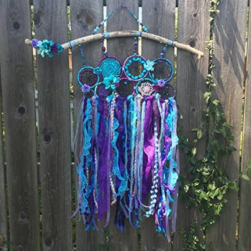 Giant Wall Hanging with 9 Dreamcatchers