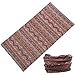 SmilerSmile 6pcs Assorted Seamless Outdoor Sport Bandanna Headwrap Scarf Wrap, 12 in 1 High Elastic Magic Headband & Collars Muffler Scarf Face Mask with UV Resistance, (Mix&Match G)