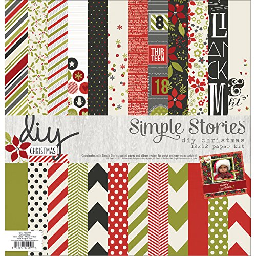 Simple Stories Double-Sided Paper Pack 12