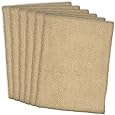 DII Kitchen Millennium Cleaning, Washing, Drying, Ultra Absorbent, Microfiber Dish Towel, 16x19" (Set of 6) - Taupe