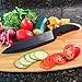 Professional Chef's Ceramic Kitchen Knife Huge 8 Inch Razor Sharp Perfect for Cutting Vegetables Fruits Meats & Sushi Rolls