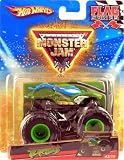 Teenage Mutant Ninja Turtles (Blue) - Hot Wheels Monster Jam Flag Series #43 1:64 Scale Truck (Small Version)