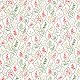 V&A Fabric - Coral Leaves