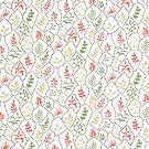 Coral Leaves - 1 metre (100 x 150cm)