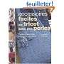 Accessoires faciles au tricot avec des perles
