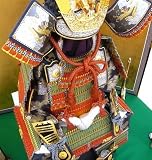 ★秀光オリジナル限定品★五月人形・着られる鎧平飾りセット 堂々立派な5歳児用着られる鎧に弓太刀と金屏風で勇ましく飾ります