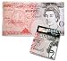 British £50 Bank Note Money Tea Towel