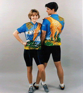 GIRAFFE Cycling Jersey Biking Shirt Bicycle
