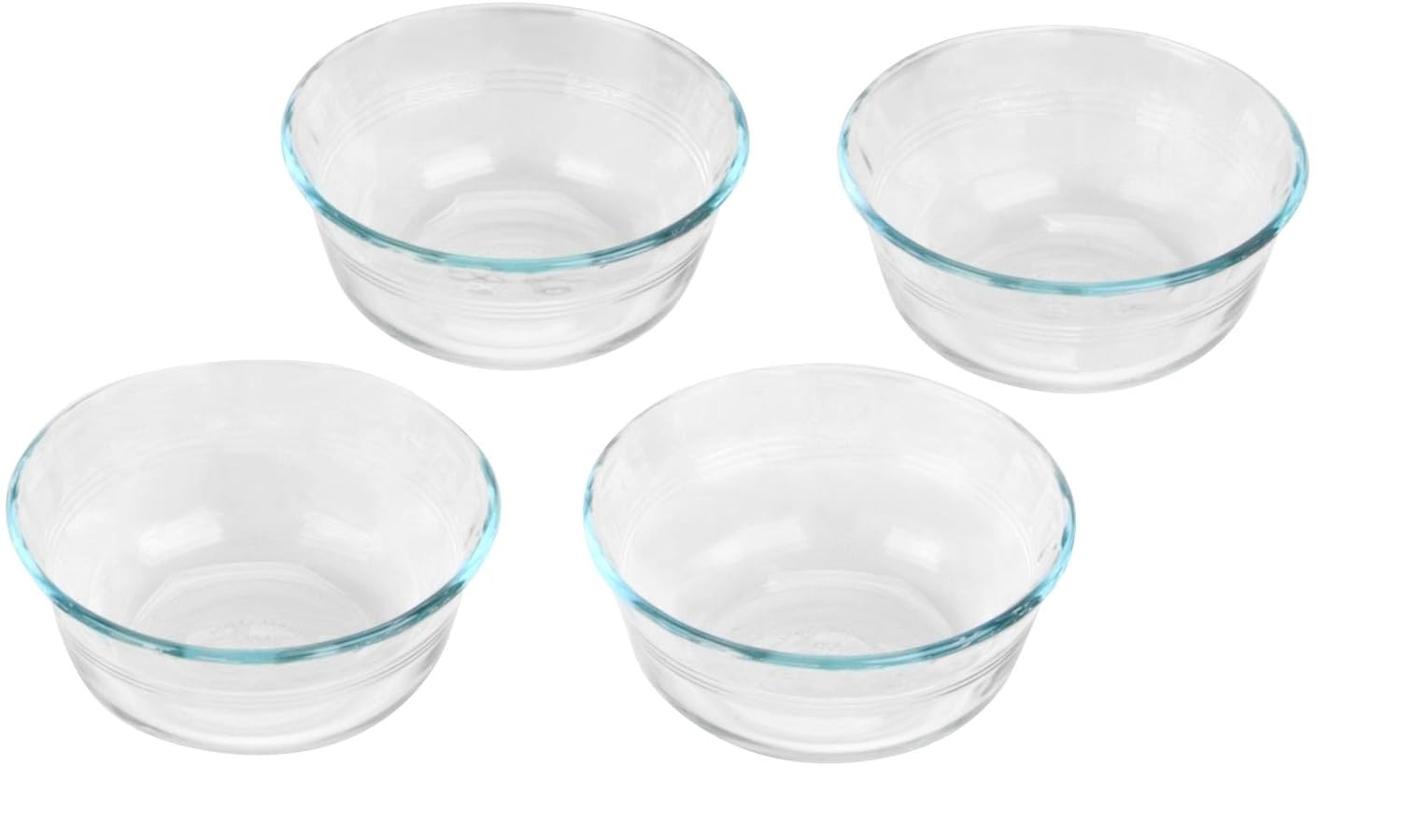 Pyrex Bakeware Custard Cups, 10Ounce, Set of 4 , New, Free Shipping